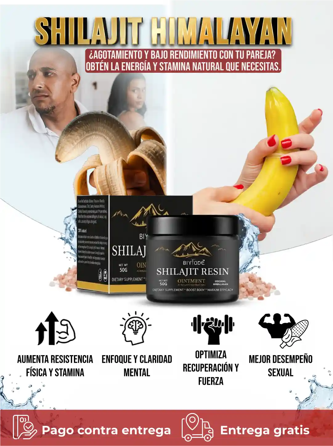 Shilajit Himalayan Original – Energía, Fuerza y Vitalidad Natural