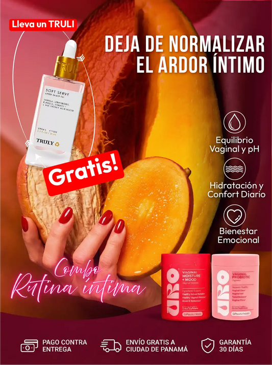 Combo Rutina Íntima URO + MOISTURE + TRULY GRATIS